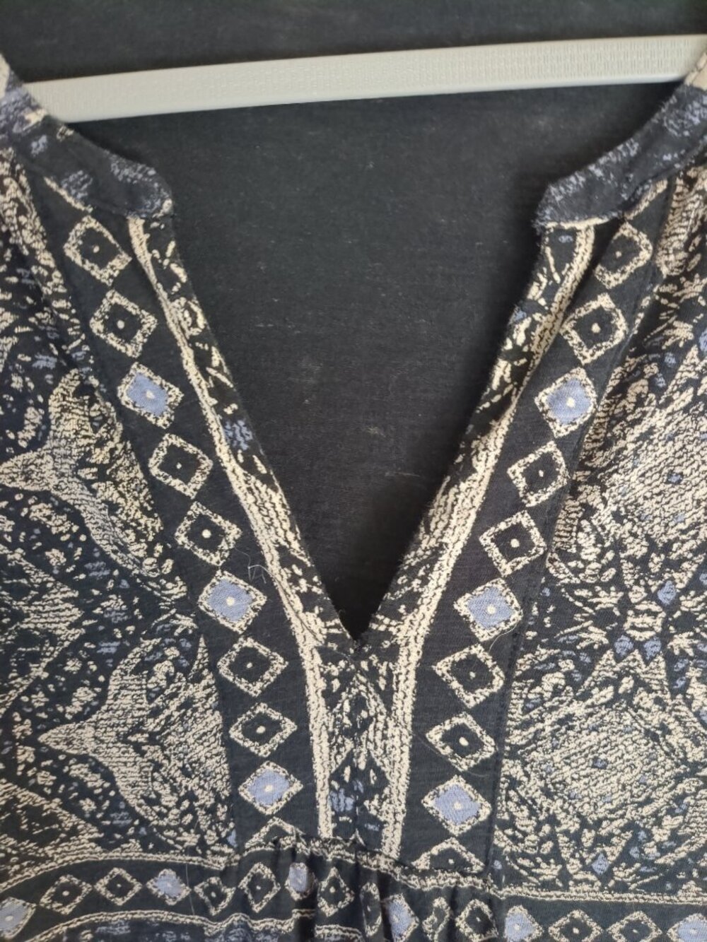 Med Long Sleeve Lucky Brand Tunic / Top - Picture 2 of 11